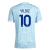 Maillot de Supporter Juventus Yildiz 10 Extérieur 2025-26 Pour Homme